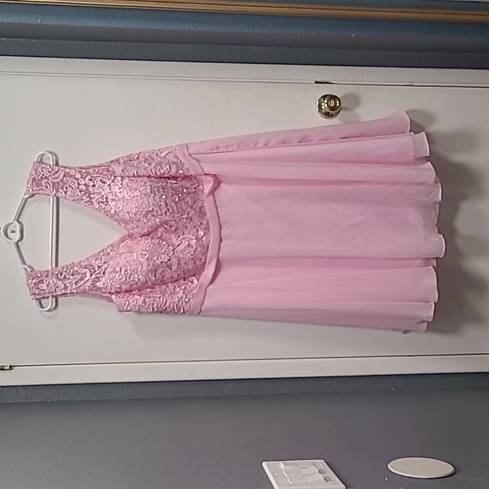 Candy Pink bridesmaid/prom/party dress